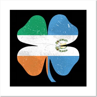 Guatemalan Irish Shamrock Guatemala Ireland St Patrick's Day Posters and Art